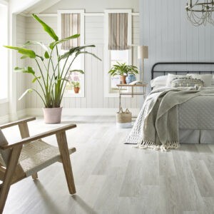 vinyl flooring in bedroom | Homespun Furniture | Riverview, MI