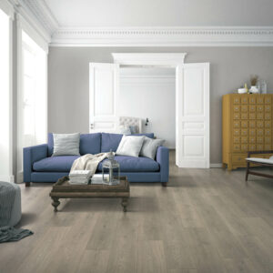wood-look laminate flooring in living room | Homespun Furniture | Riverview, MI