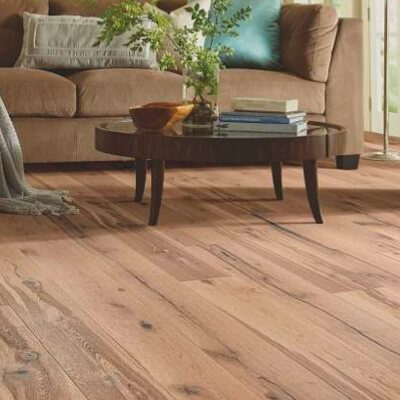 Living room hardwood flooring | Homespun Furniture | Riverview, MI