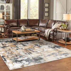 area rug in living area | Homespun Furniture | Riverview, MI