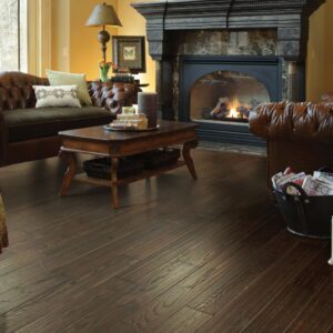 hardwood flooring in living area | Homespun Furniture | Riverview, MI