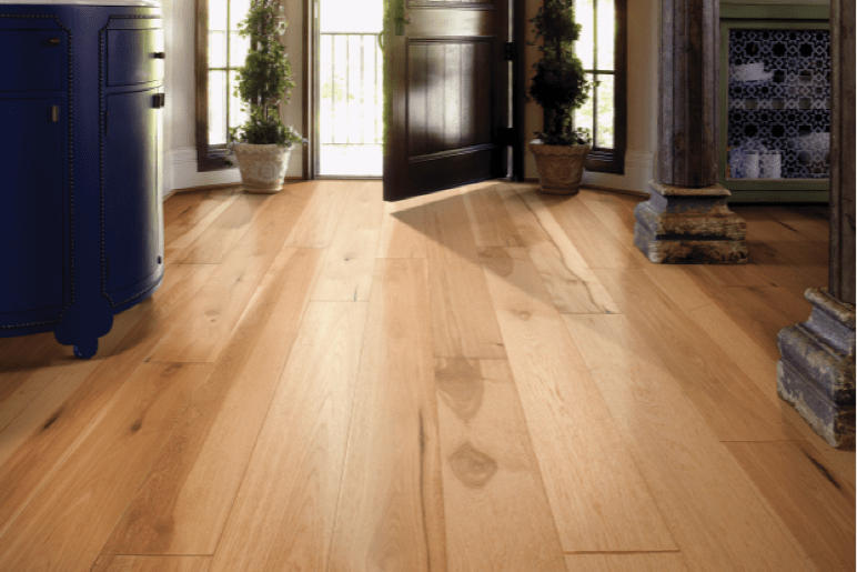 hardwood flooring in home | Homespun Furniture | Riverview, MI