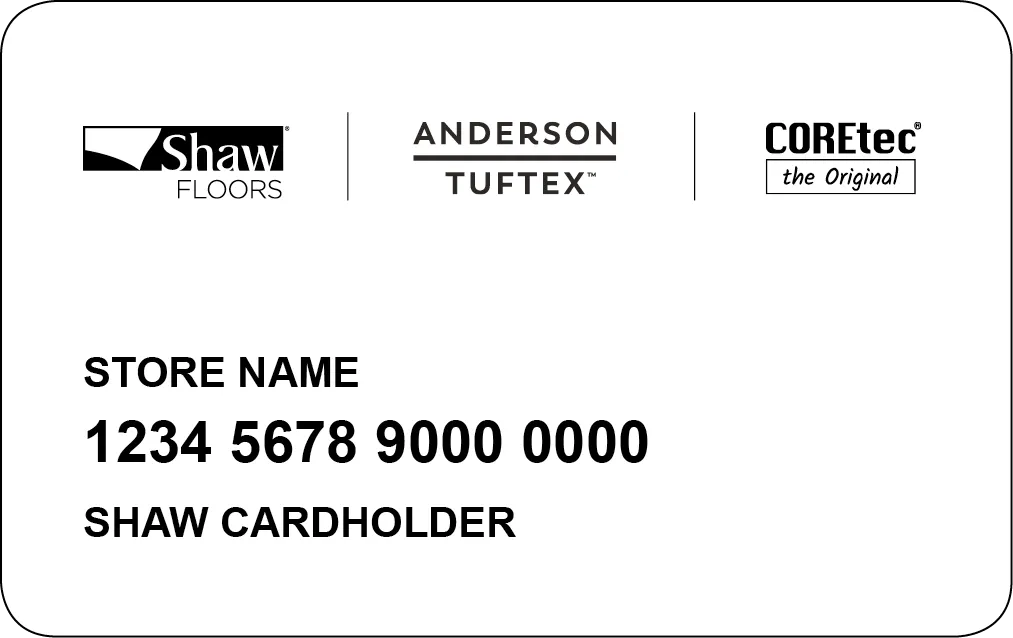 Card Financing card | Homespun