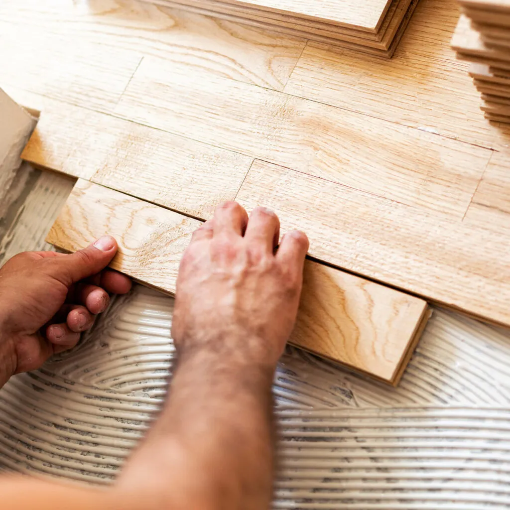 Hardwood installation | Homespun